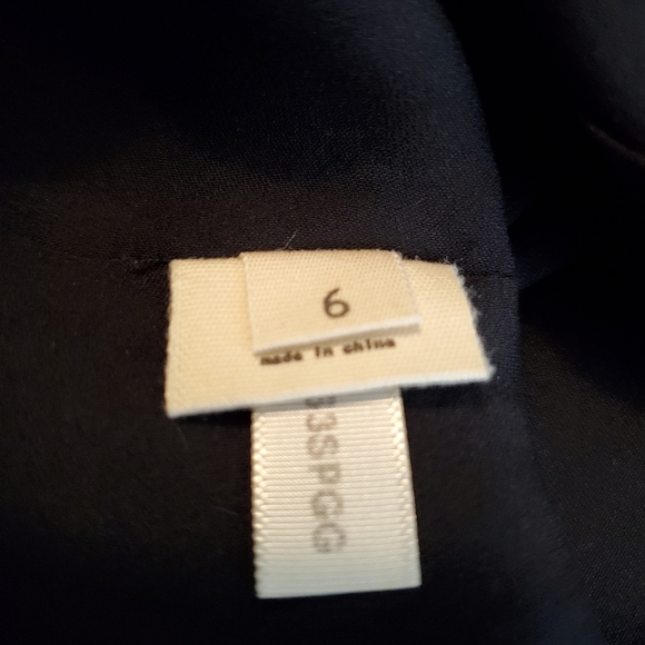 L’Agence Black Silk Halter Neck Cocktail Dress Size 6 - Picture 14 of 15